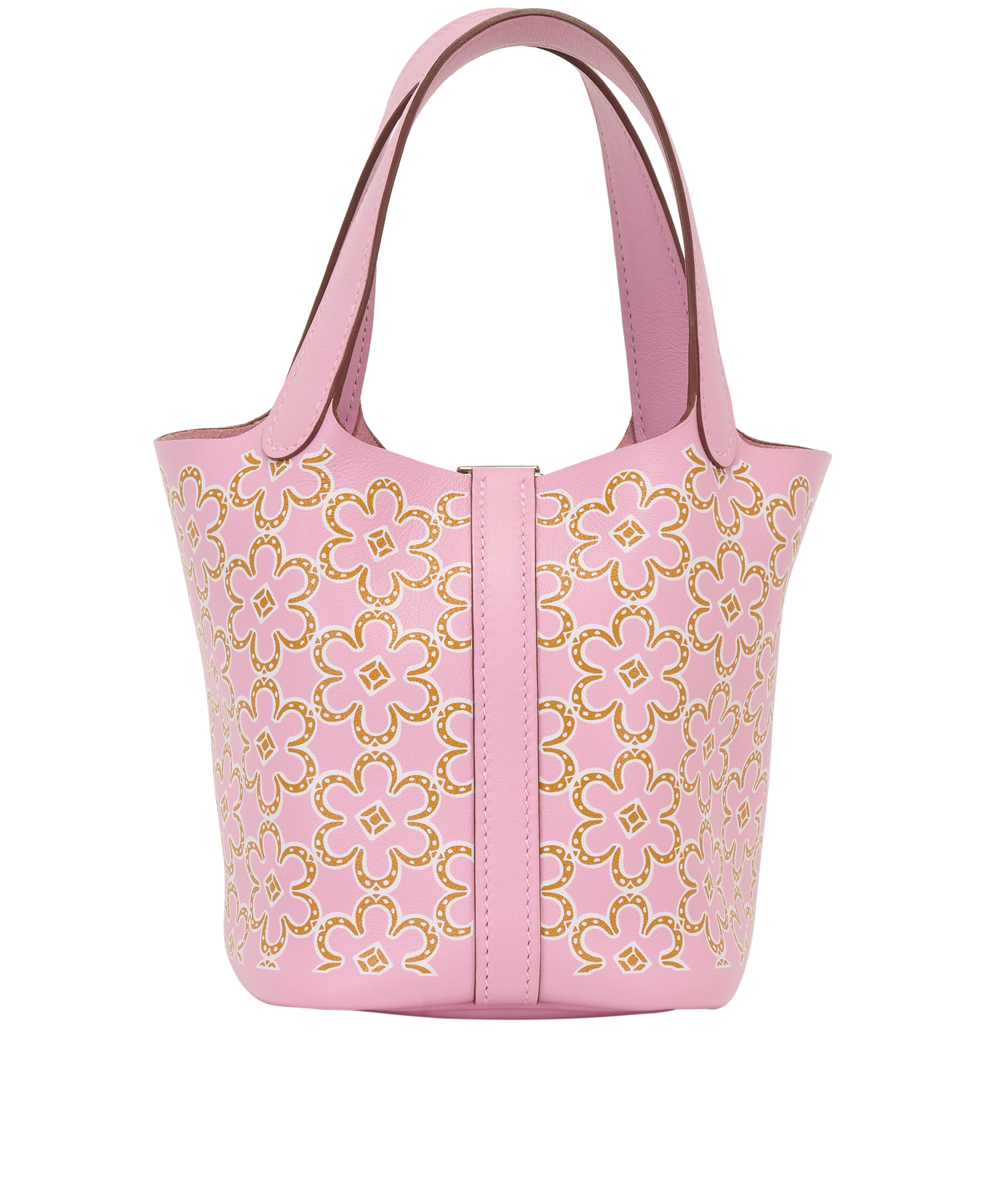 Picotin Daisy 14, &pound;3,500, Handbags, Pink, Leather, Back view